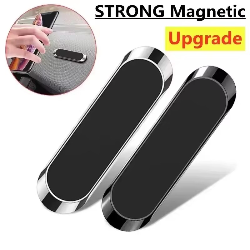 Car Phone Holder - ที่ยึดโทรศัพท์แม่เหล็กแบบติดรถยนต์ ที่วางโทรศัพท์ในรถยนต์ วัสดุโลหะผสมสังกะสี แม่เหล็กสำหรับยึด GPS ในรถยนต์