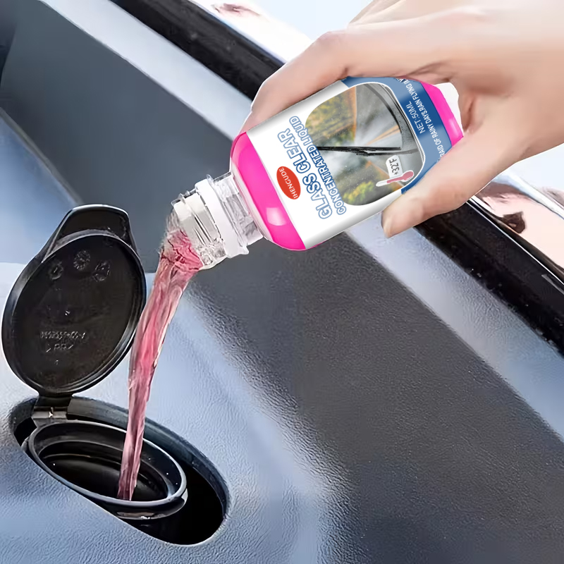 Car Wiper - น้ำยาเช็ดกระจกรถยนต์สูตรเข้มข้น กันน้ำ ป้องกันฝ้า ไม่ทิ้งคราบ ช่วยให้พื้นผิวเรียบเนียน กันฝน