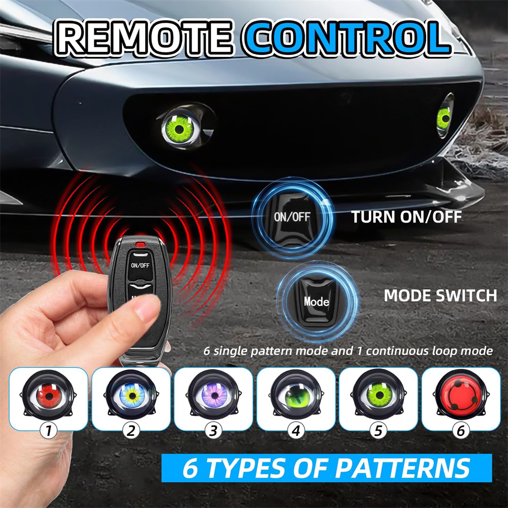    ไฟ LED 6 โหมด แบบไดนามิก ป - Car Led Light บทวิจารณ์และราคา