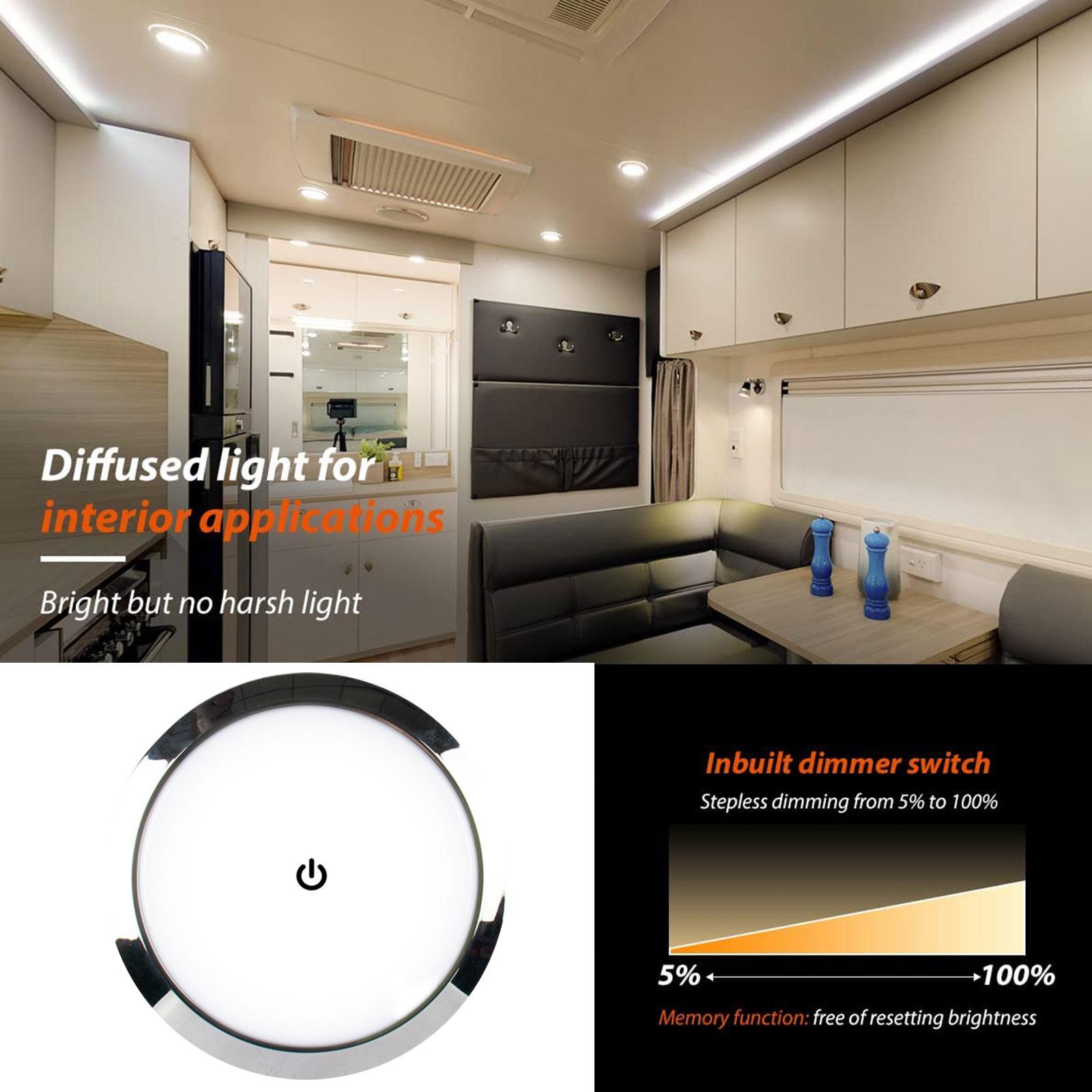 ไฟ LED ติดเพดานภายในรถ RV พร้อ - Car Led Light บทวิจารณ์และราคา
