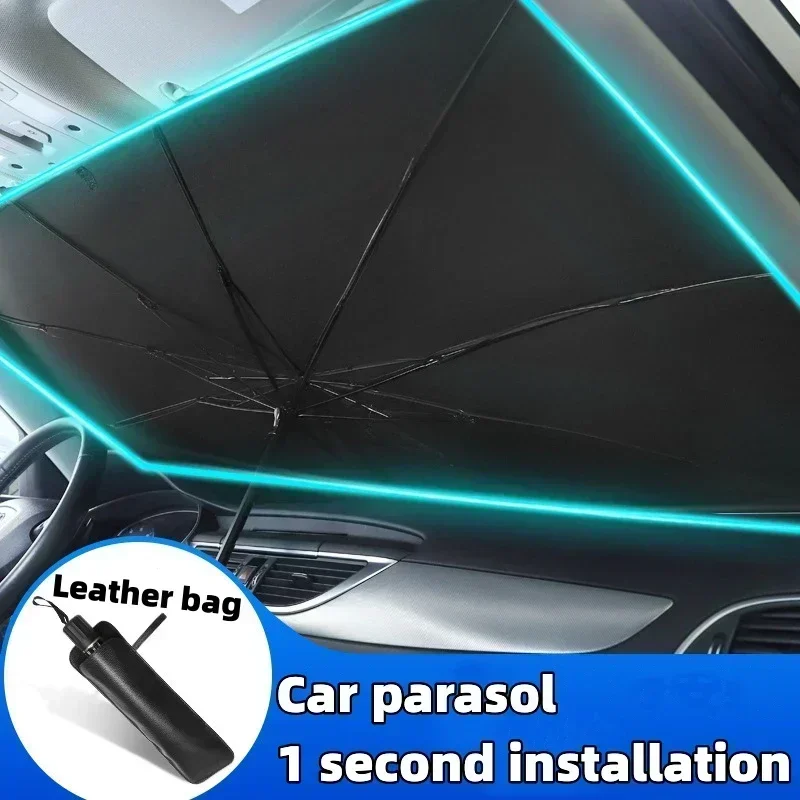 แผ่นบังแดดกระจกหน้ารถยนต์ ป้อง - Windshield Sun Shade บทวิจารณ์และราคา