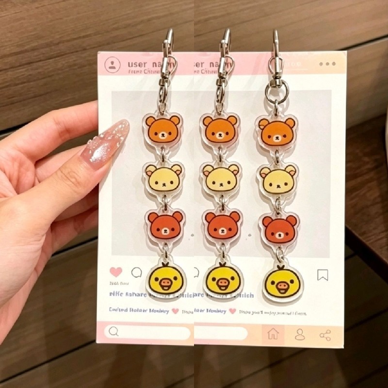 พวงกุญแจอะคริลิกริลัคคุมะ ลายก - Car Accessories Japanese บทวิจารณ์และราคา