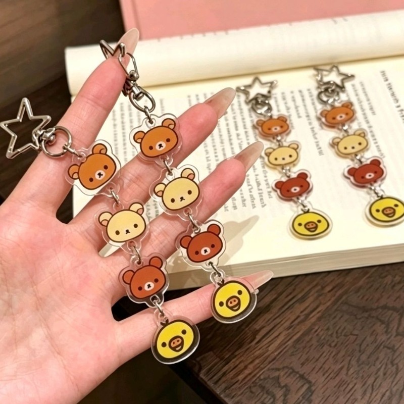 พวงกุญแจอะคริลิกริลัคคุมะ ลายก - Car Accessories Japanese บทวิจารณ์และราคา