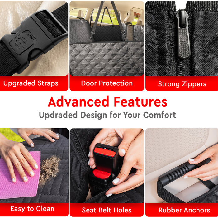 ผ้าคลุมเบาะรถยนต์สำหรับสุนัขขน - Car Seat Cover บทวิจารณ์และราคา