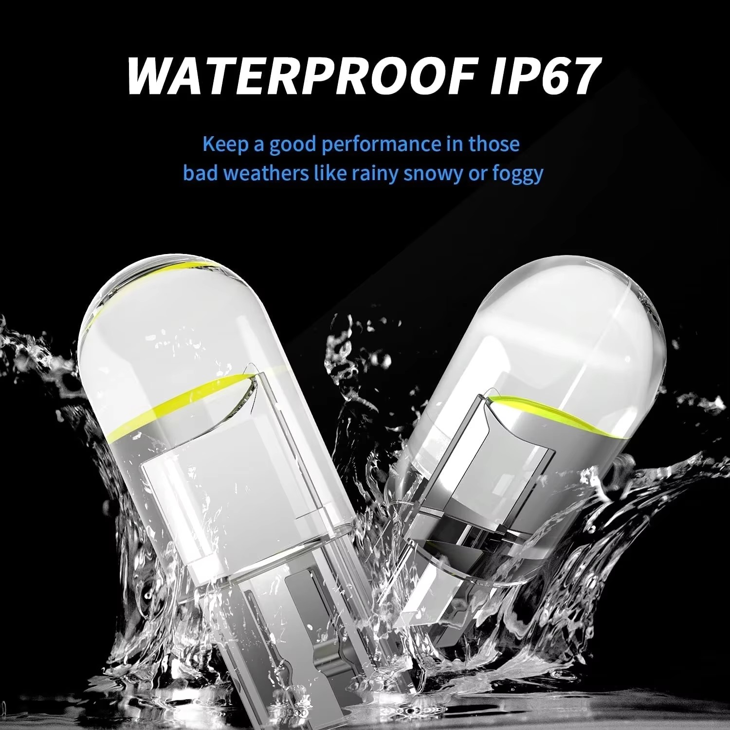หลอดไฟ LED สำหรับรถยนต์ W5W 19 - Car Led Light บทวิจารณ์และราคา