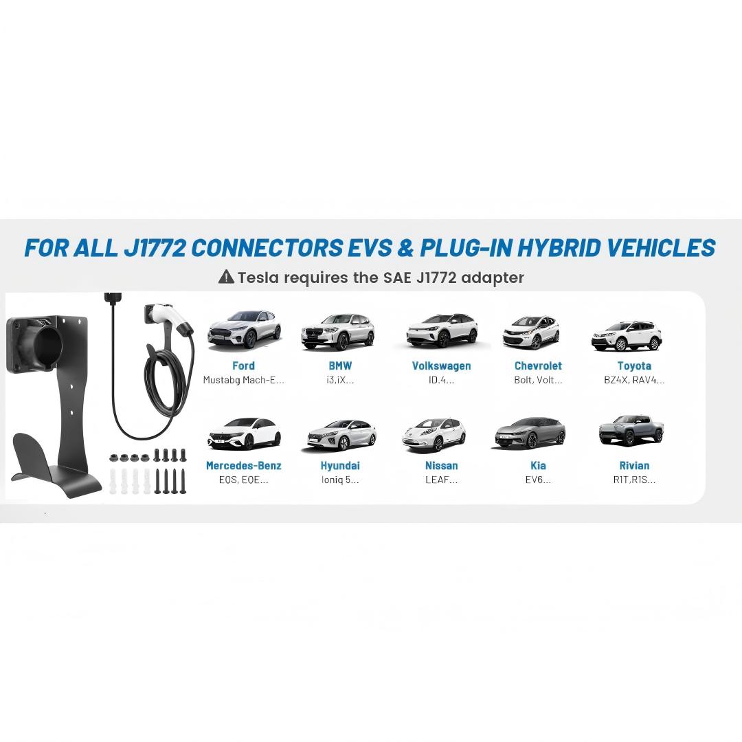 ที่ชาร์จรถยนต์ไฟฟ้า – ที่ยึดสา - Car Cable Organizer บทวิจารณ์และราคา