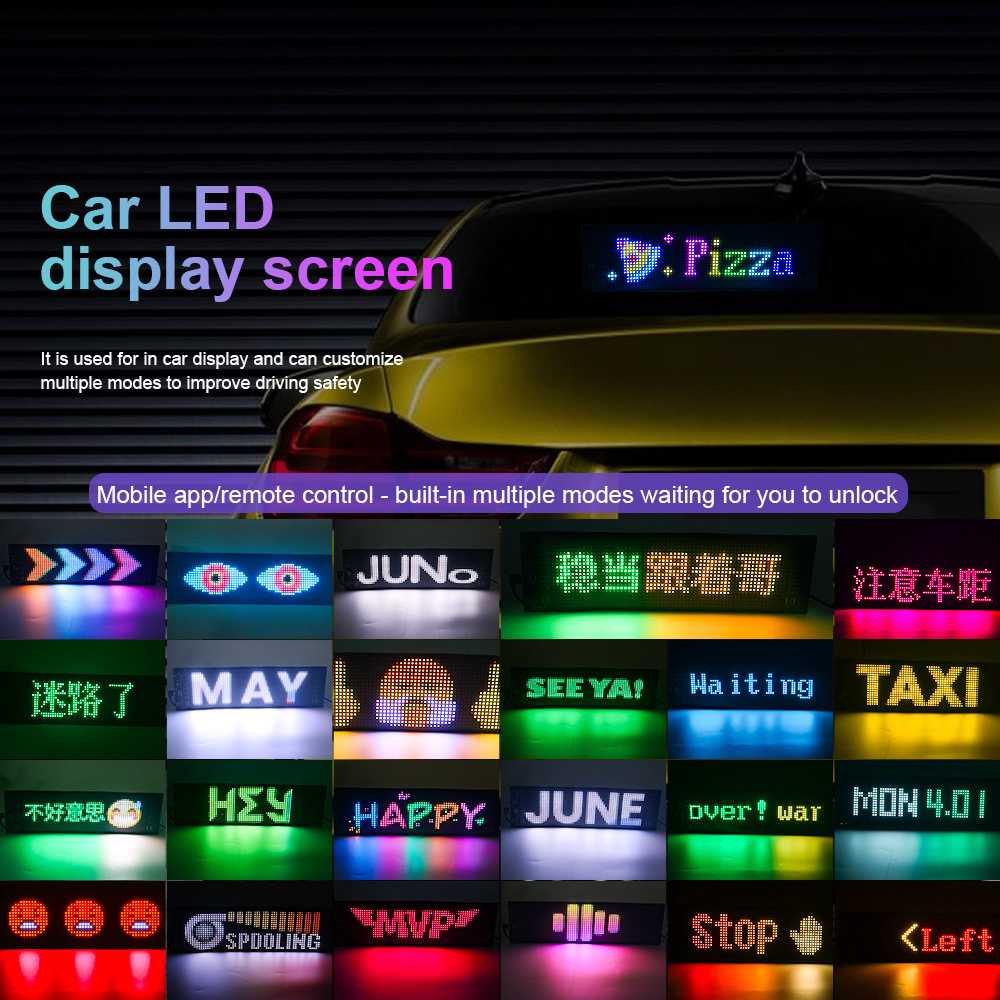 แผงไฟ LED เมทริกซ์แบบเลื่อนข้อ - Car Led Light บทวิจารณ์และราคา