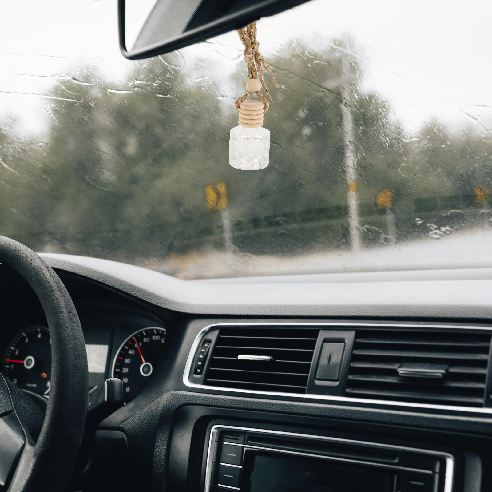 ขวดแก้วใส่น้ำมันหอมระเหย 2 ชิ้ - Car Air Freshener บทวิจารณ์และราคา